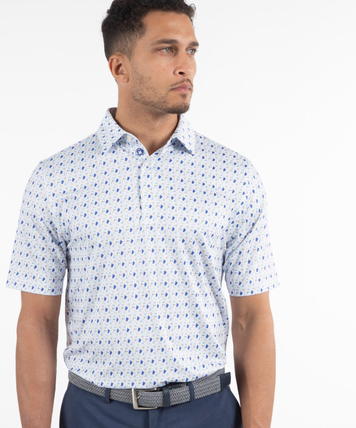 Performance 19th Hole Print Polo