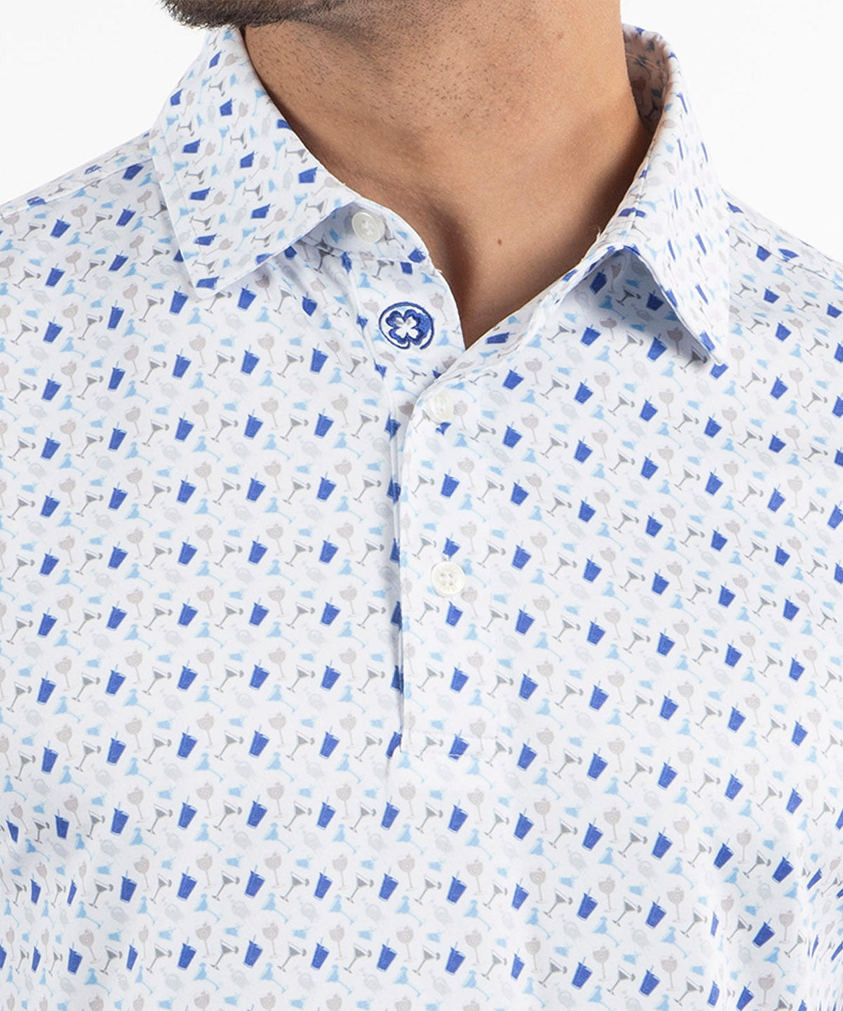 Performance 19th Hole Print Polo