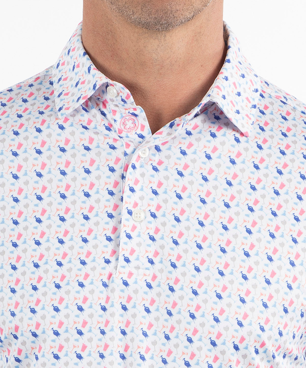 Performance 19th Hole Print Polo