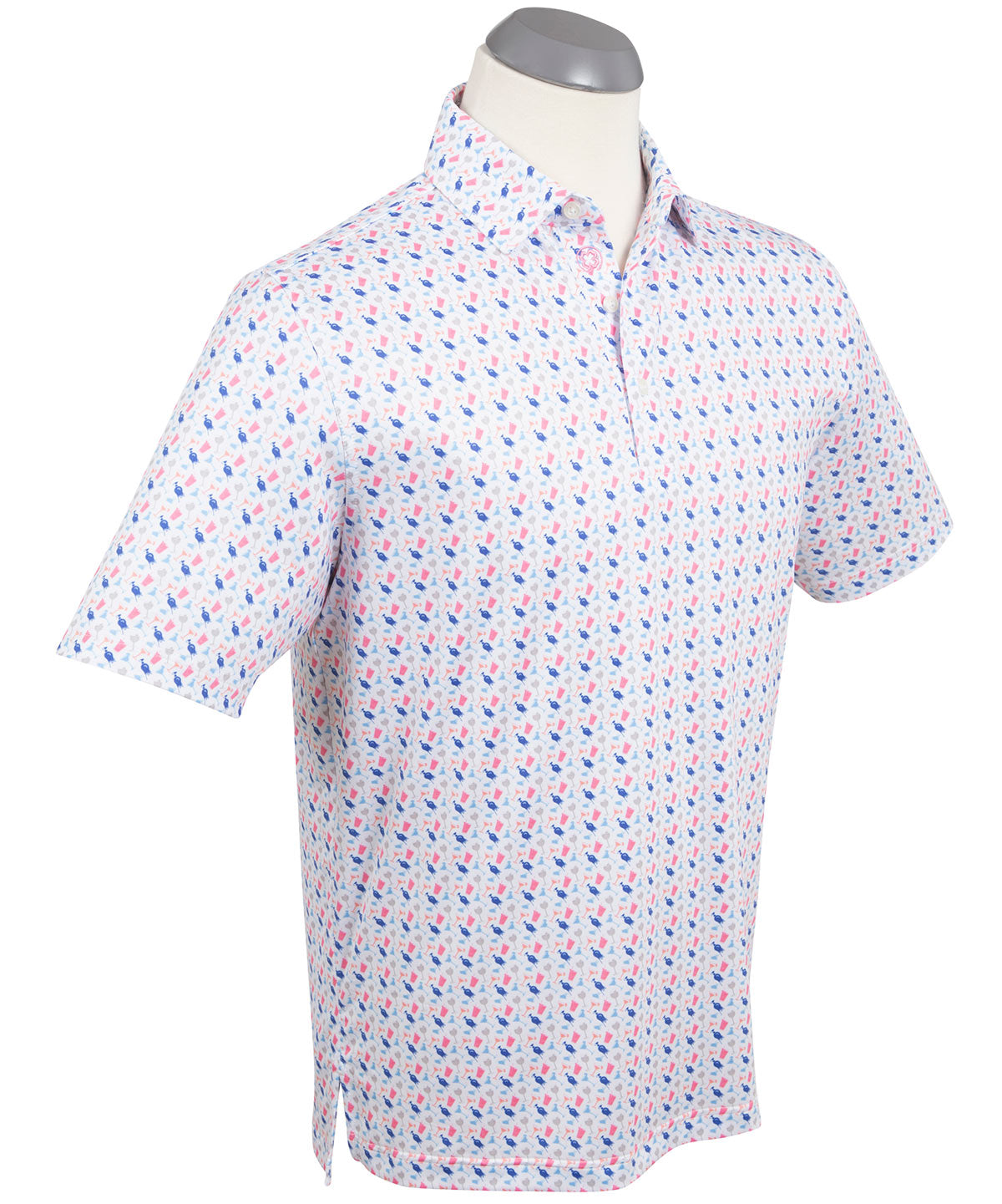 Performance 19th Hole Print Polo