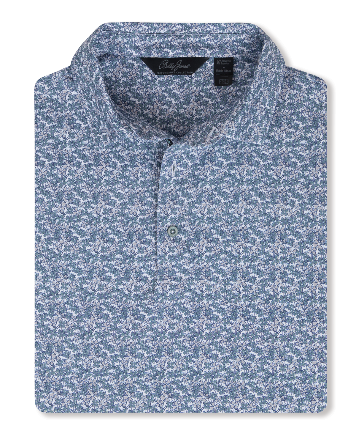 Performance Lucky Print Short-Sleeve Polo