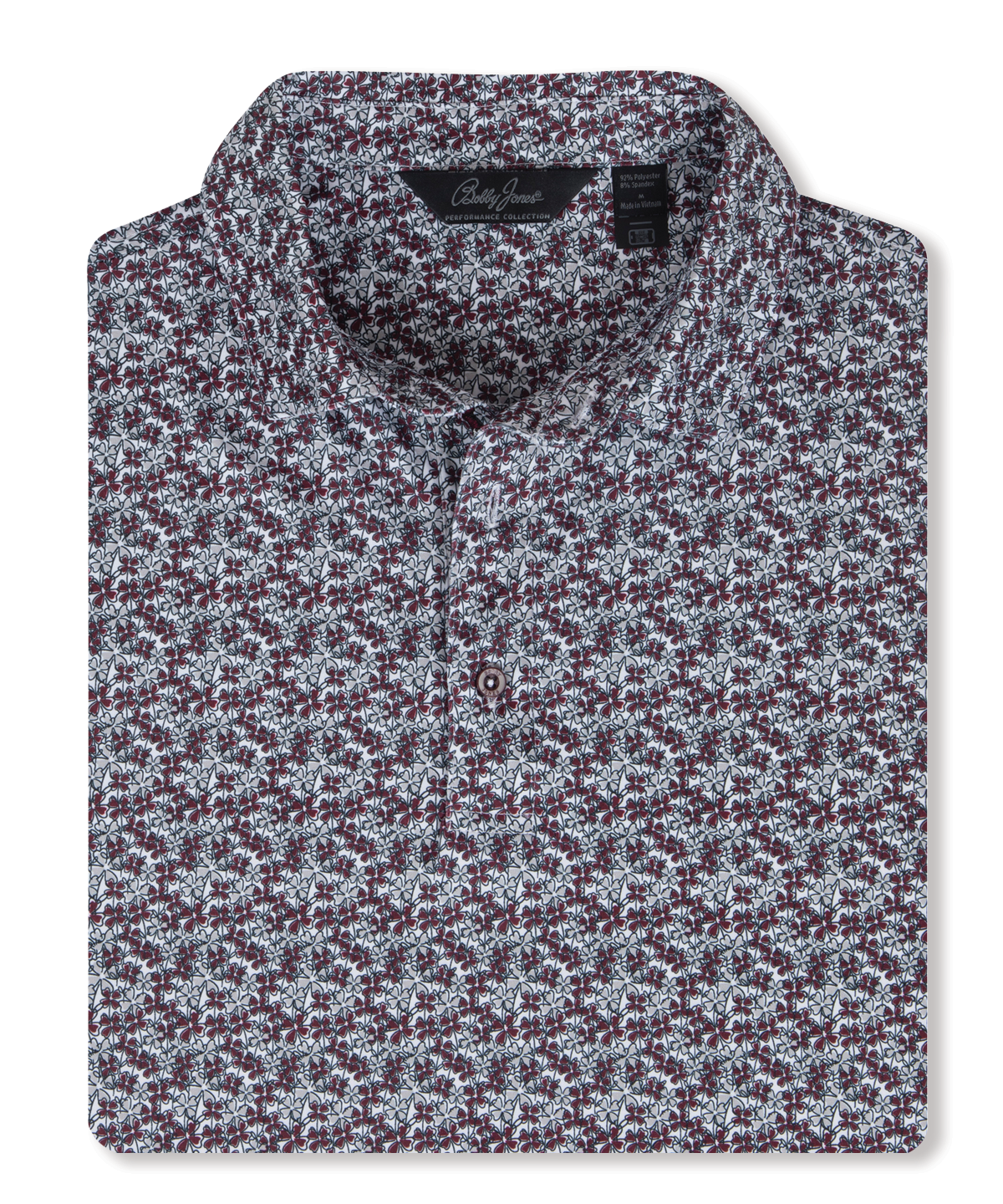Performance Lucky Print Short-Sleeve Polo
