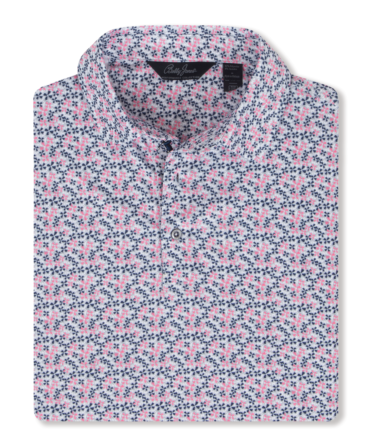 Performance Lucky Print Short-Sleeve Polo