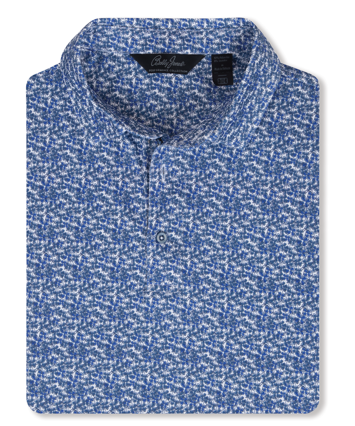 Performance Lucky Print Short-Sleeve Polo