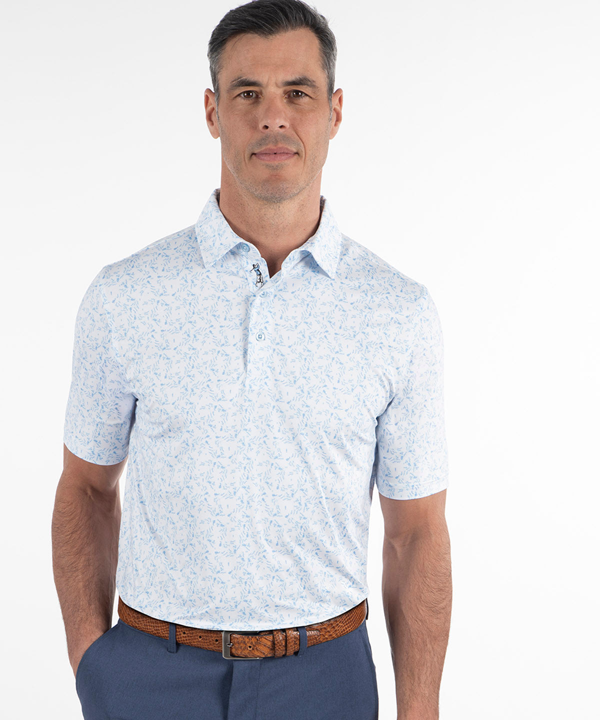 Performance Trajectory Print Polo