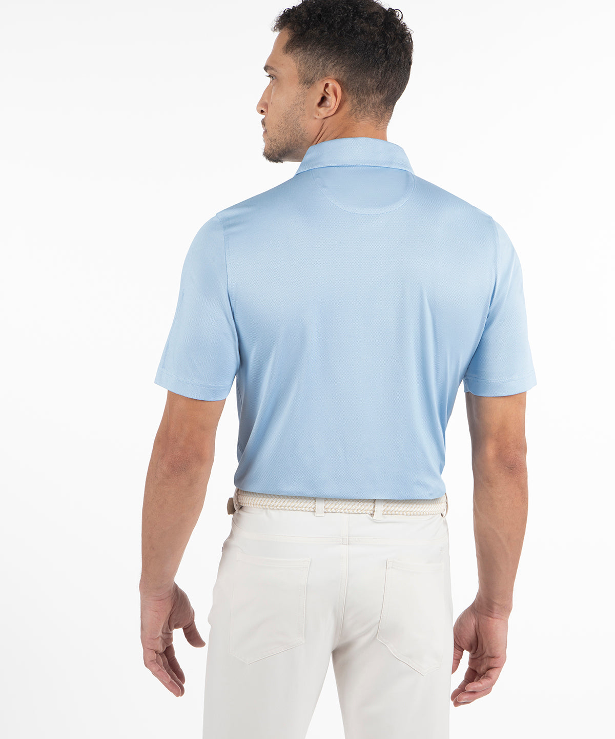Performance Jacquard Dash Short Sleeve Sport Shirt