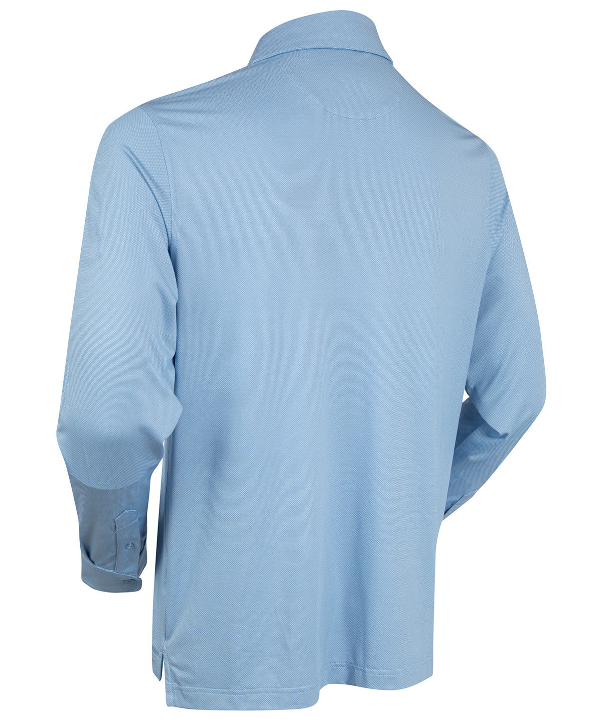 Performance Jacquard Dash Long-Sleeve Button-Down Sport Shirt