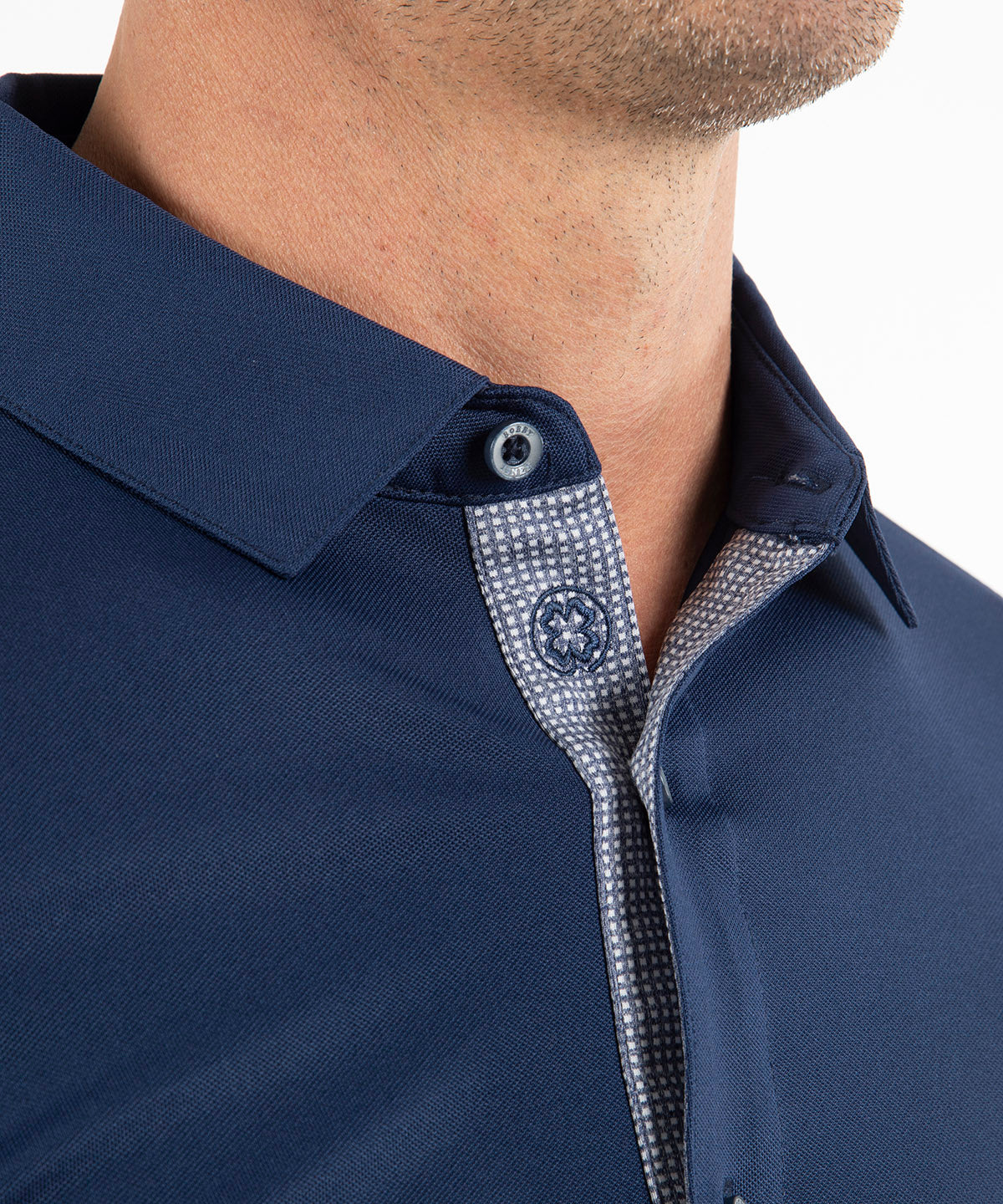 Performance Cooling Heather Micro Pique Long-Sleeve Sport Shirt