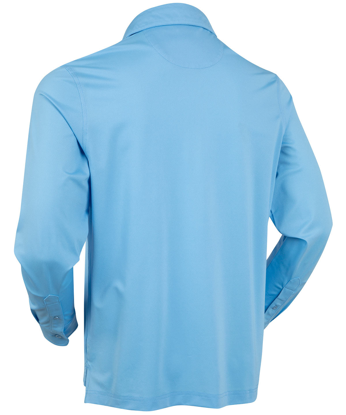 Performance Cooling Heather Micro Pique Long-Sleeve Sport Shirt
