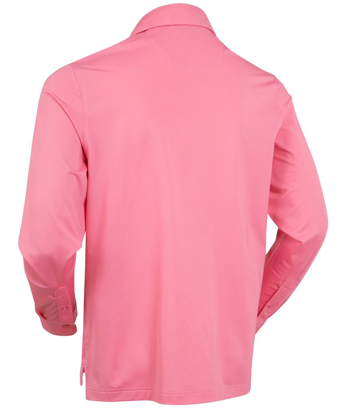 Performance Cooling Heather Micro Pique Long-Sleeve Sport Shirt