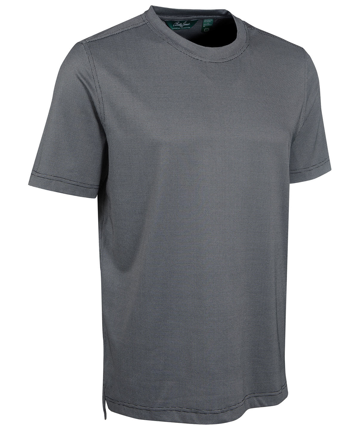 Performance Jacquard Dash Short-Sleeve Crew Neck T-Shirt