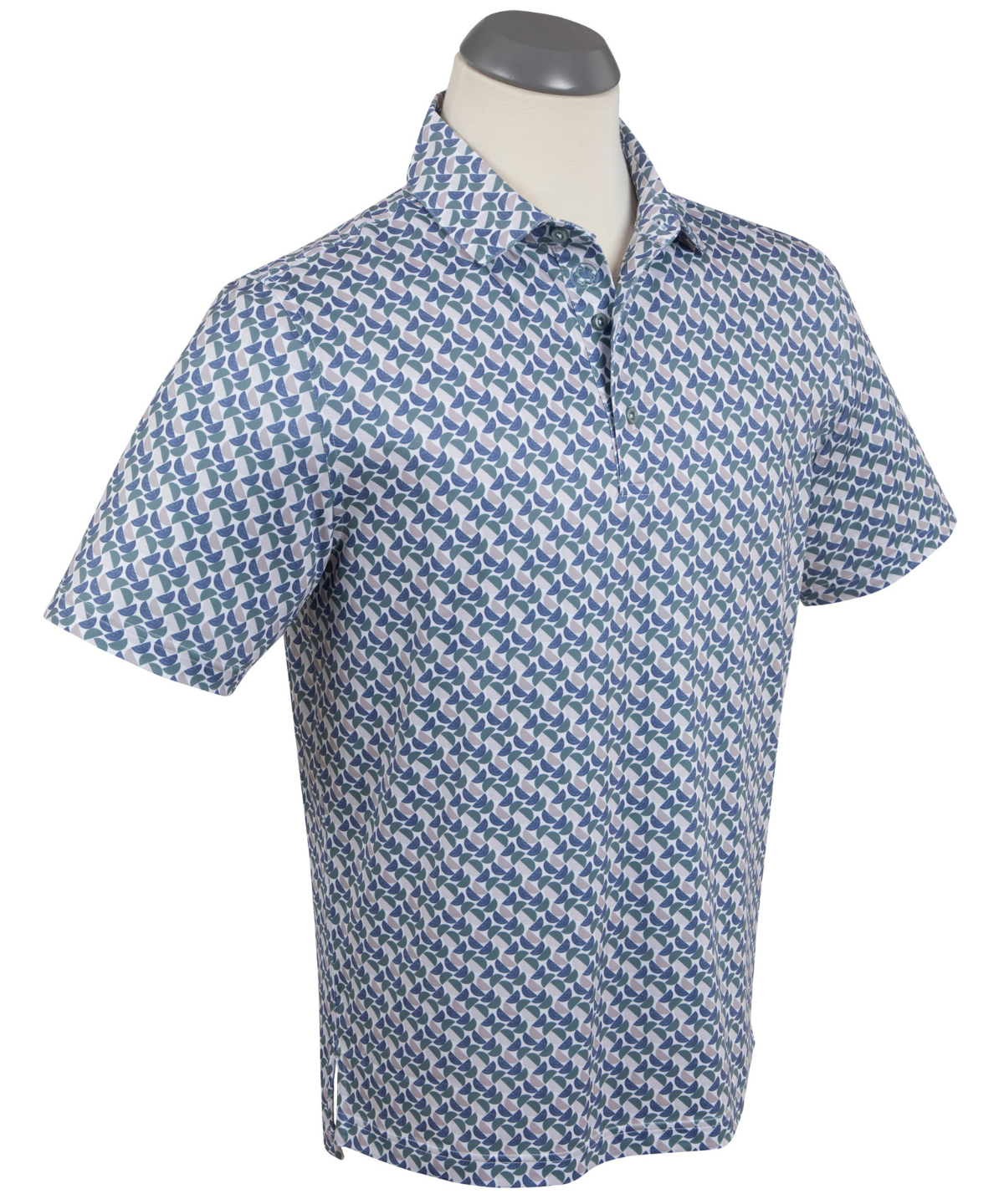 Performance Biltmore Print Short-Sleeve Polo