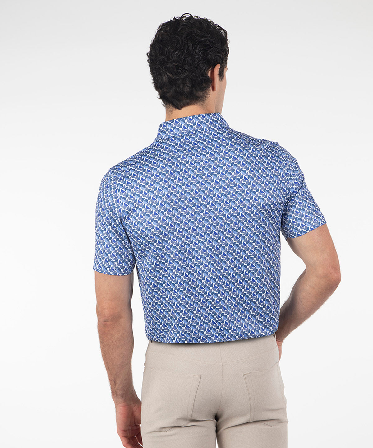 Performance Biltmore Print Short-Sleeve Polo