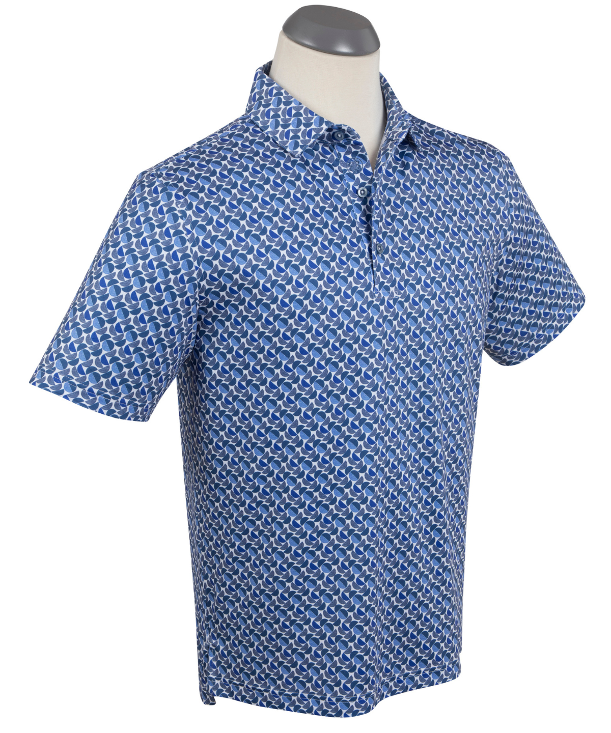 Performance Biltmore Print Short-Sleeve Polo