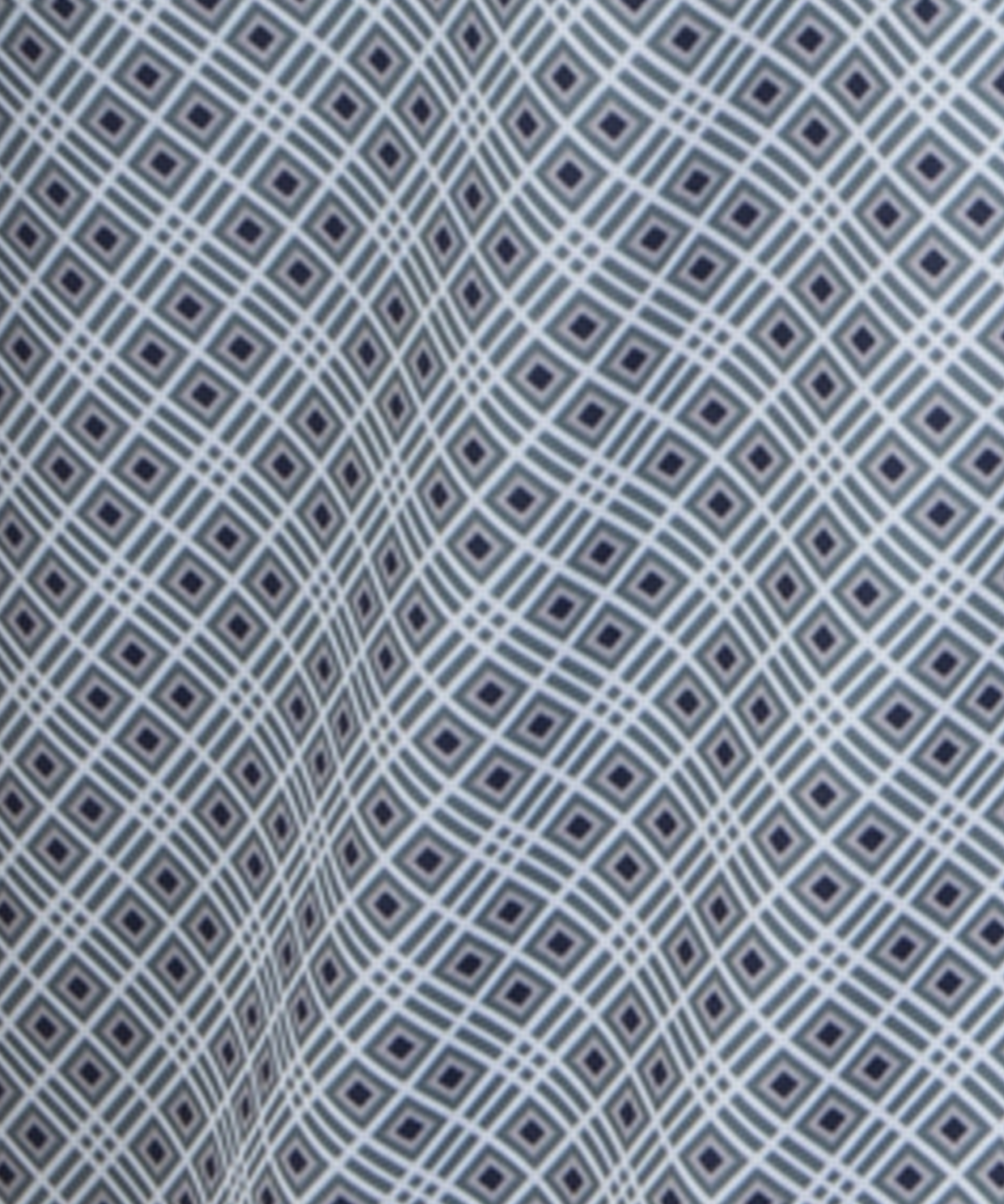 Performance Medallion Print Short-Sleeve Polo