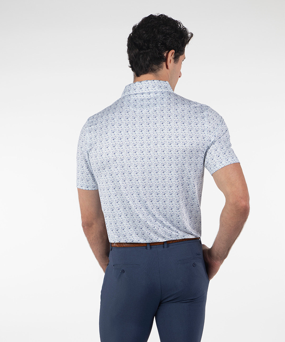 Performance Par-tini Print Short-Sleeve Polo