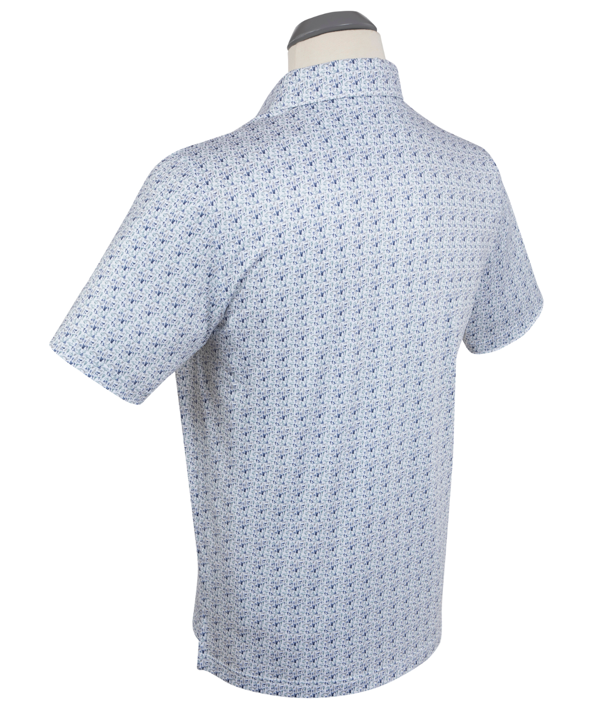 Performance Par-tini Print Short-Sleeve Polo