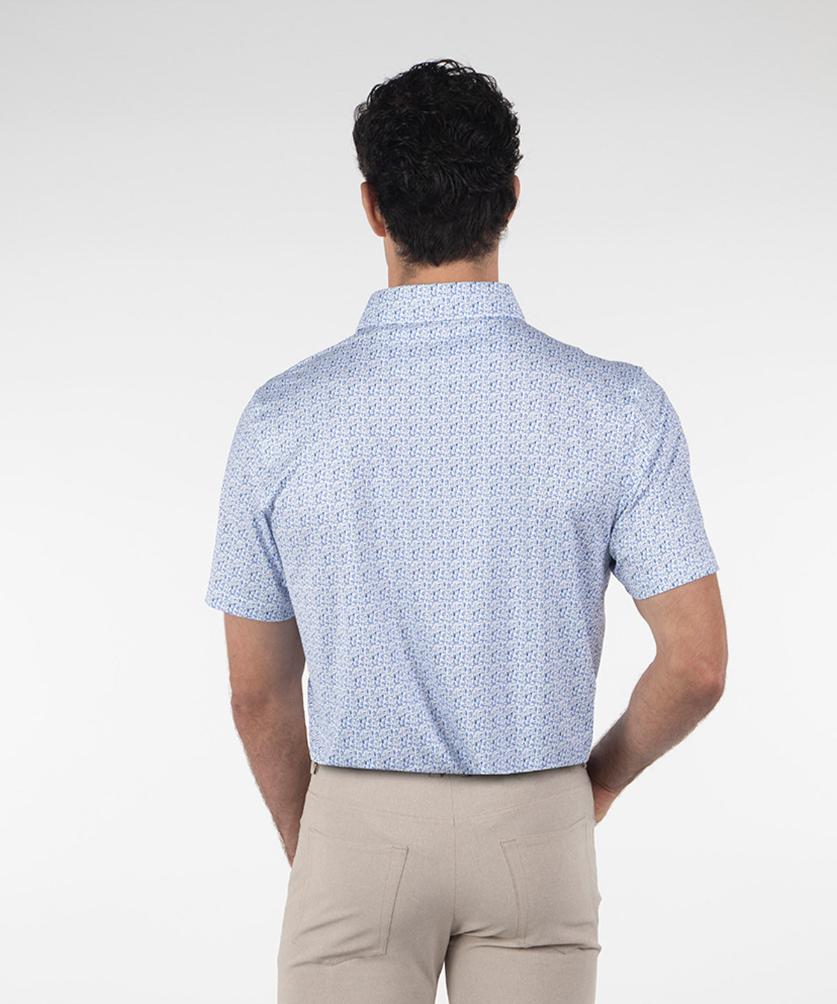 Performance Par-tini Print Short-Sleeve Polo