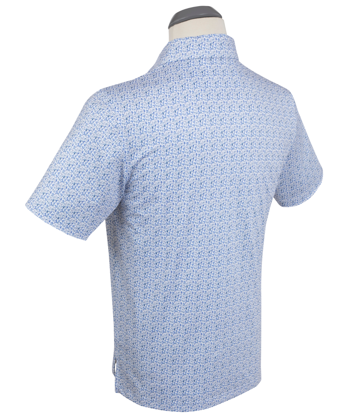 Performance Par-tini Print Short-Sleeve Polo