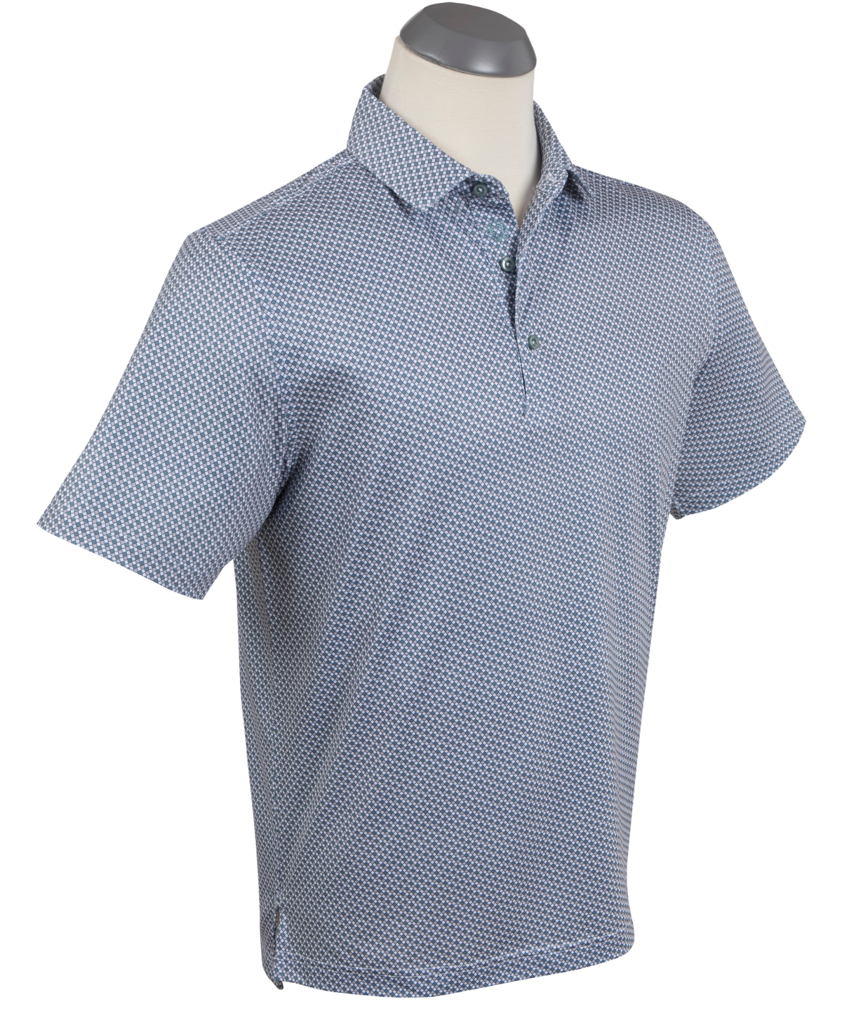Performance Seville Print Short-Sleeve Polo