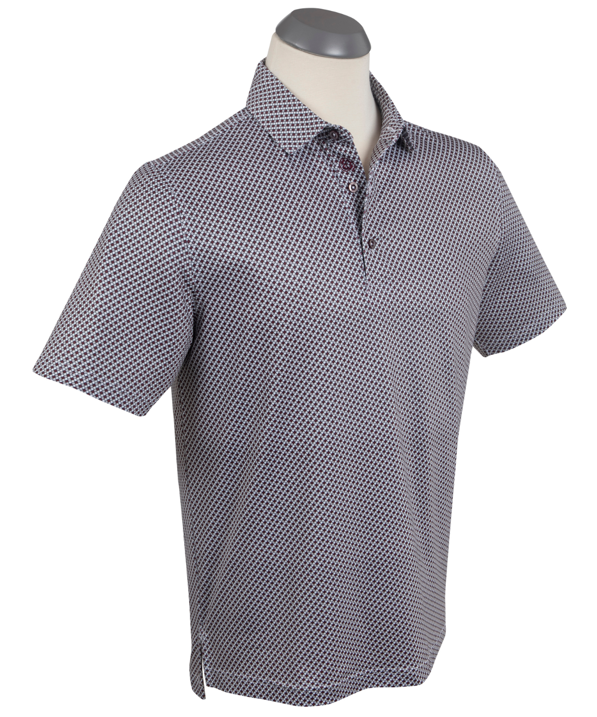 Performance Seville Print Short-Sleeve Polo