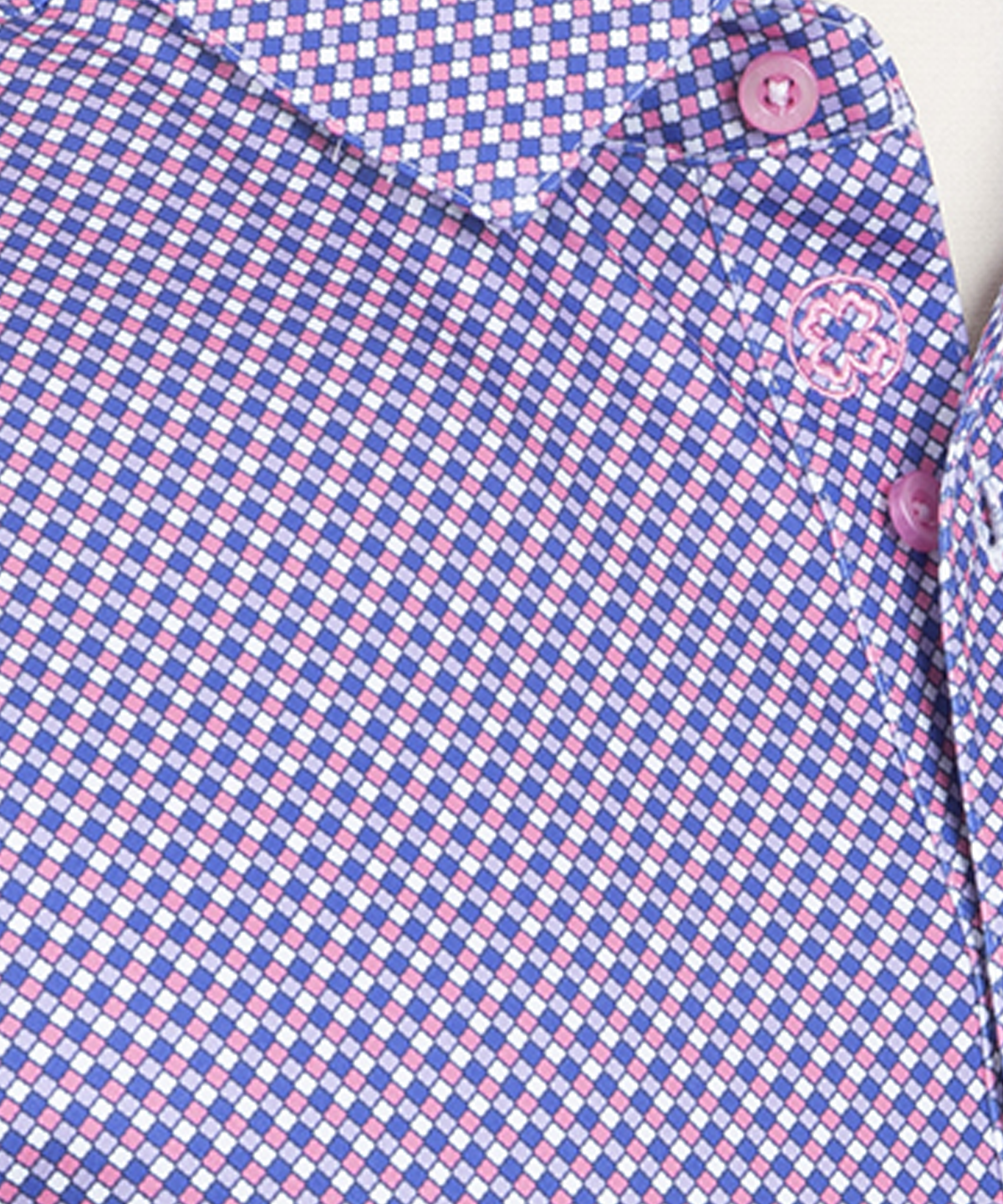 Performance Seville Print Short-Sleeve Polo