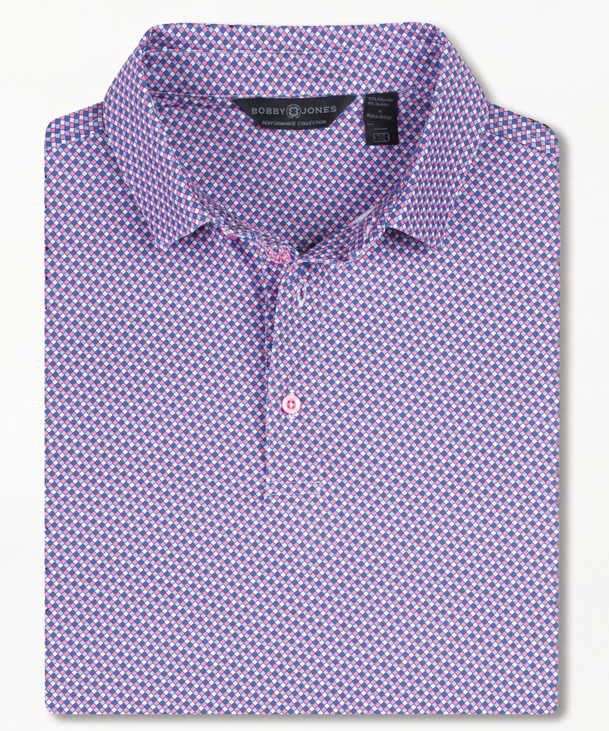 Performance Seville Print Short-Sleeve Polo