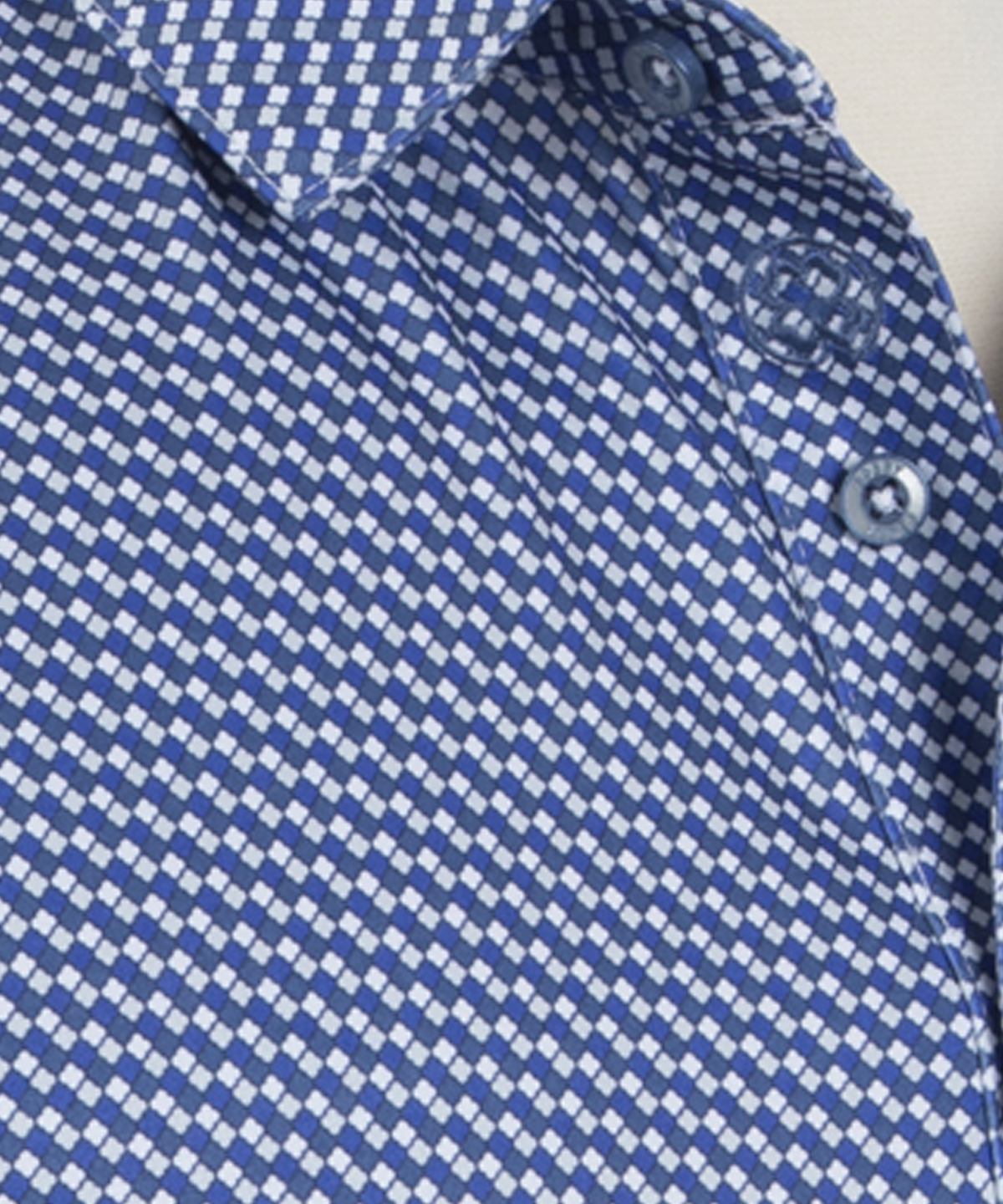 Performance Seville Print Short-Sleeve Polo