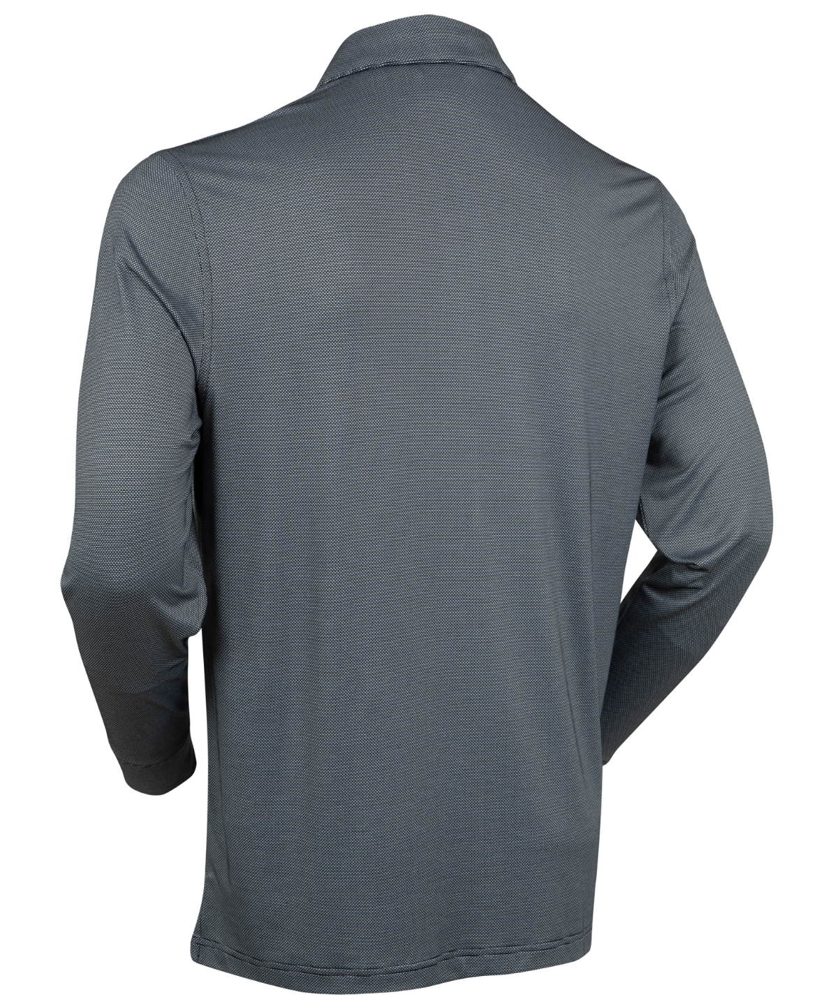 Performance Dash Jacquard Long-Sleeve Polo
