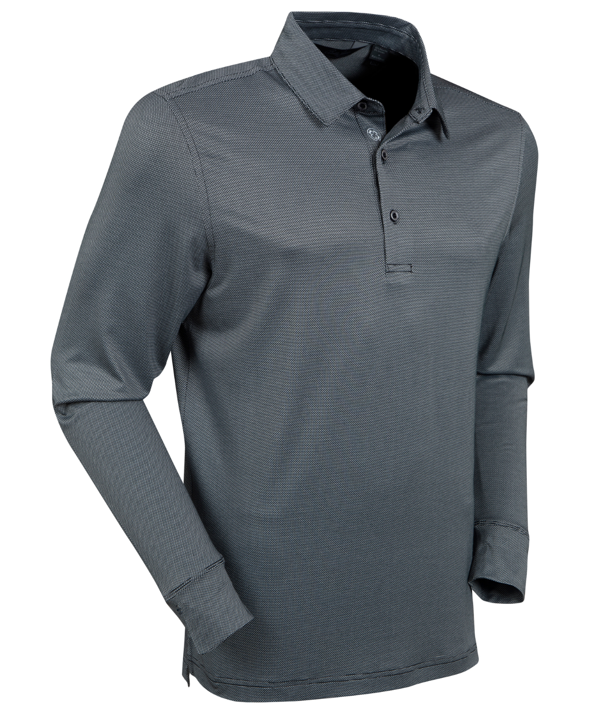Performance Dash Jacquard Long-Sleeve Polo