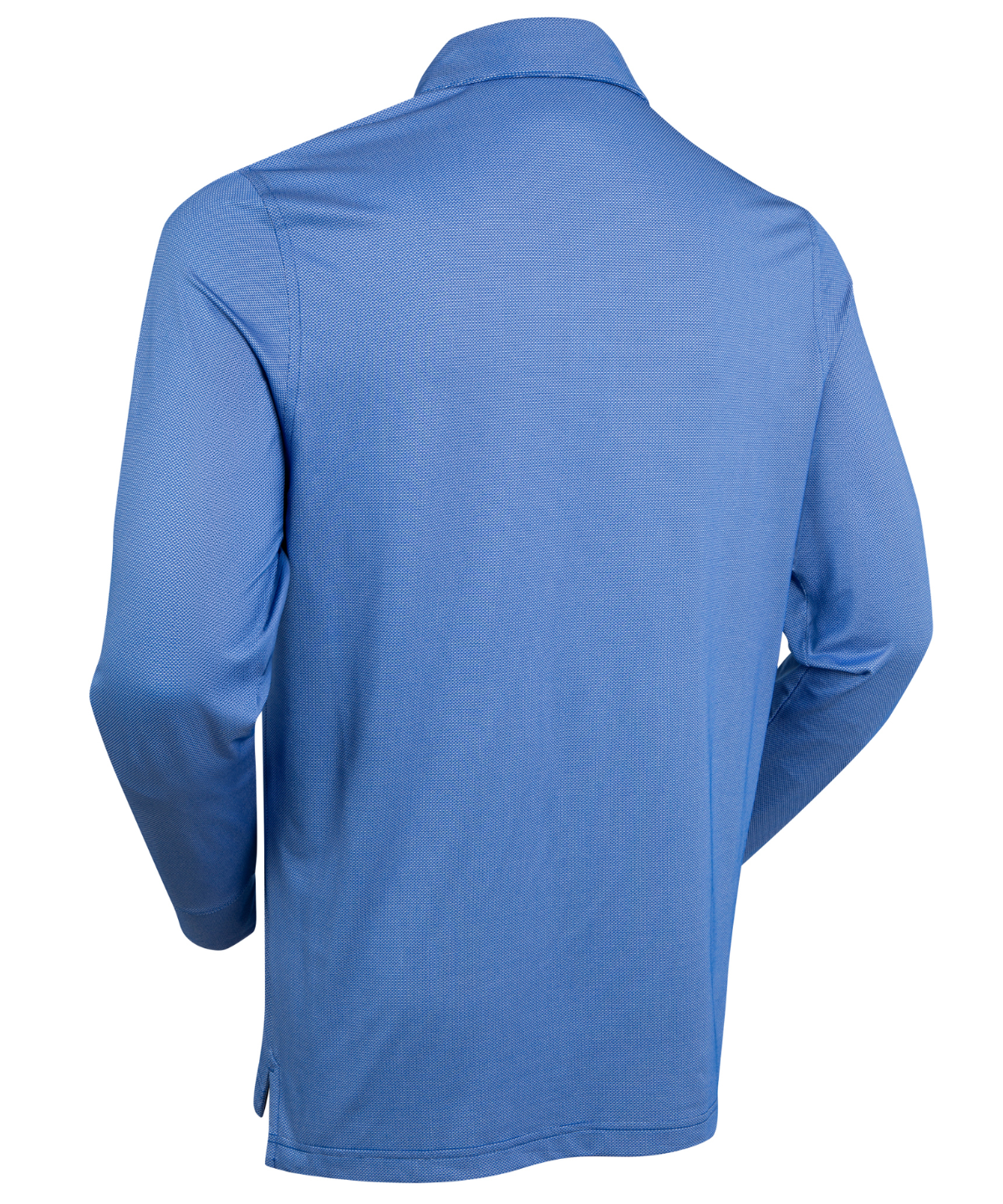 Performance Dash Jacquard Long-Sleeve Polo