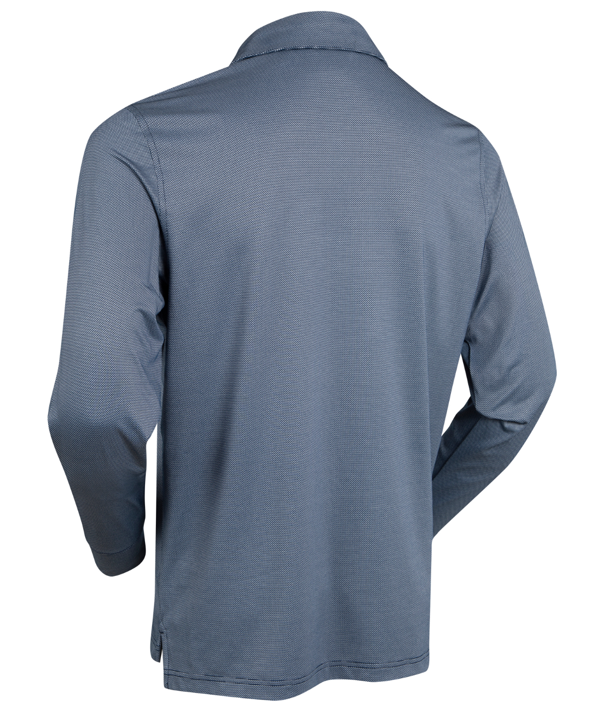 Performance Dash Jacquard Long-Sleeve Polo