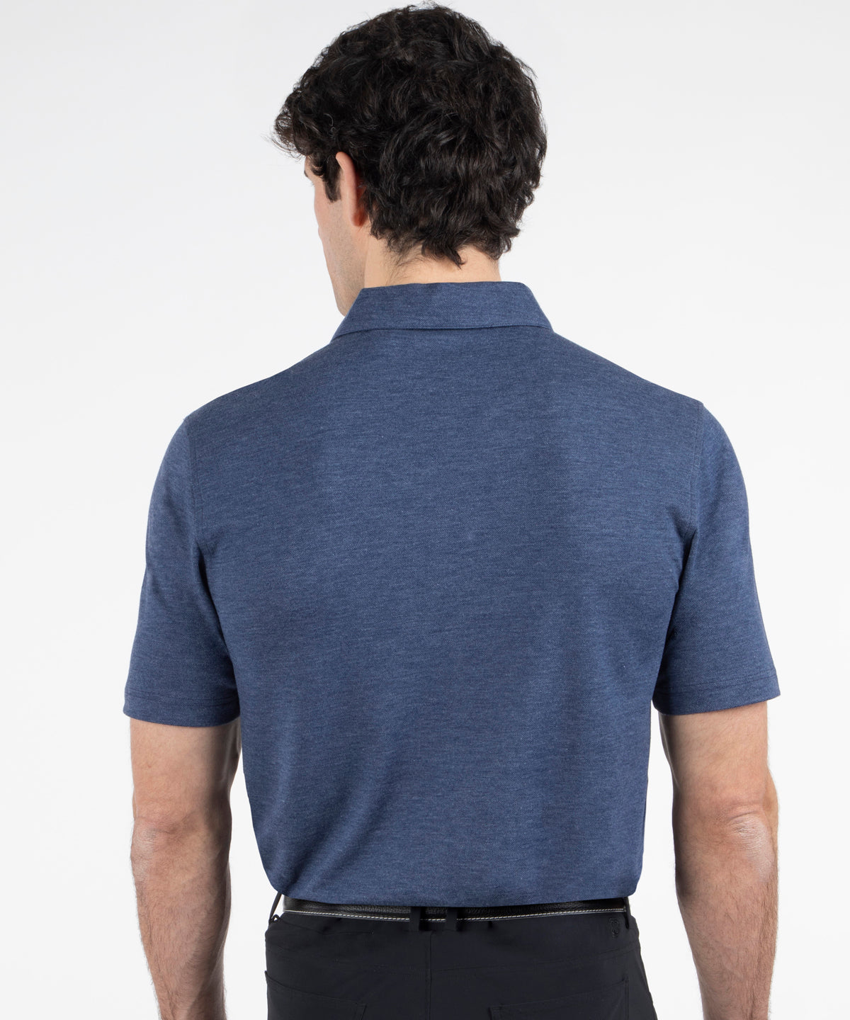 Performance Heather Piqué Jersey Polo