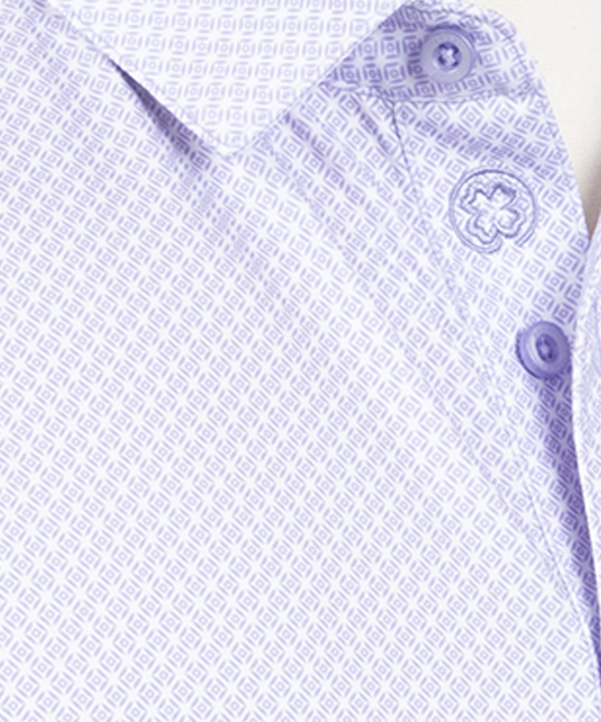 Performance Diamond Argyle Print Jersey Polo