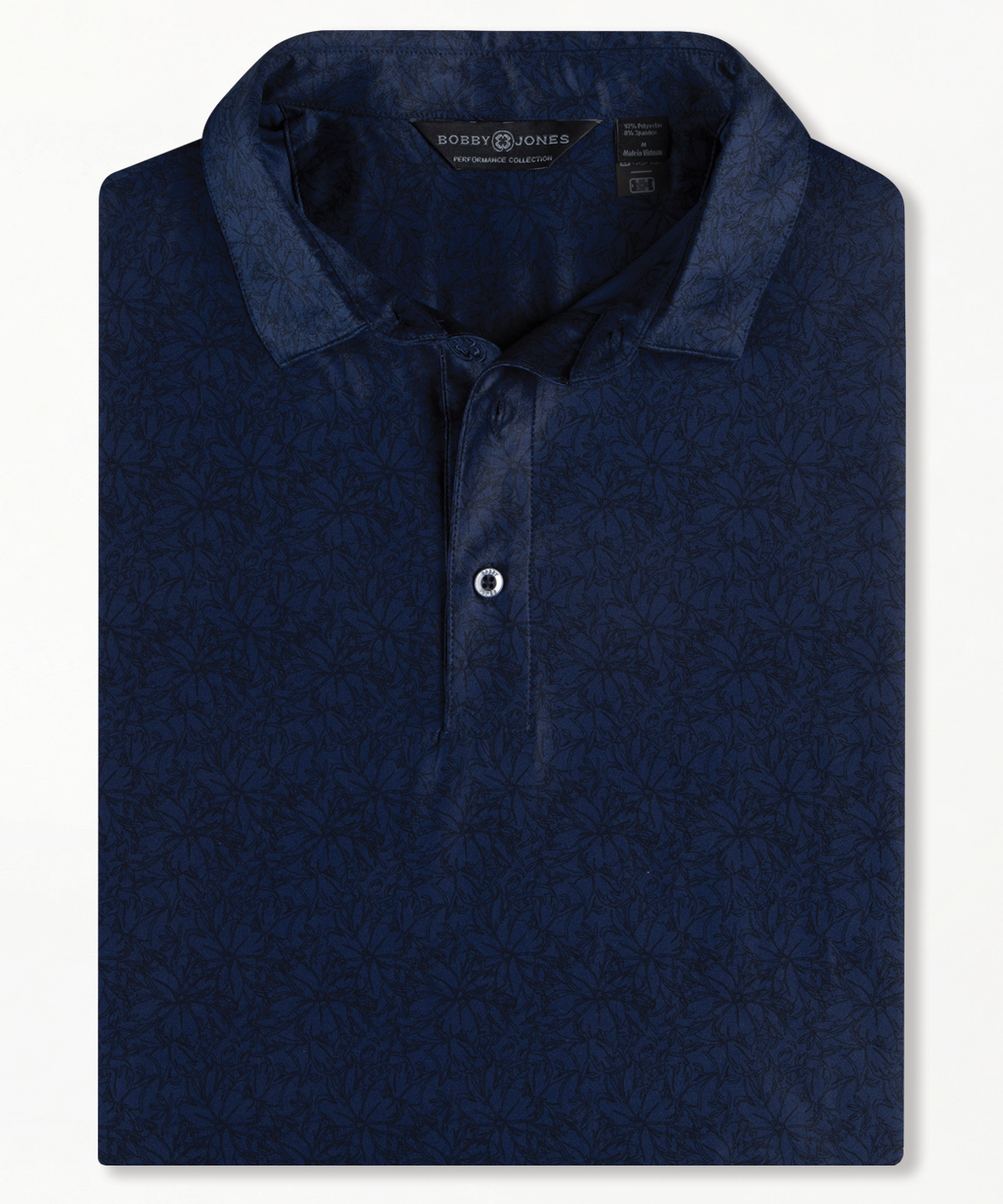 Performance Azalea Print Jersey Polo