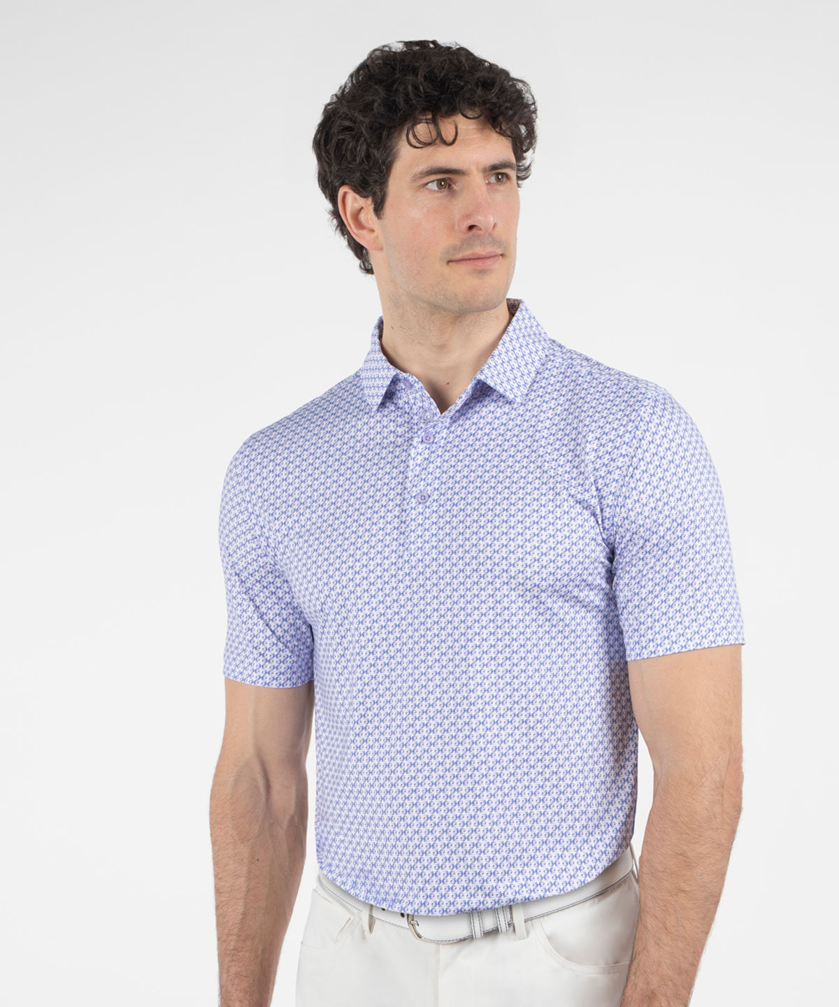 Performance North Shore Print Jersey Polo