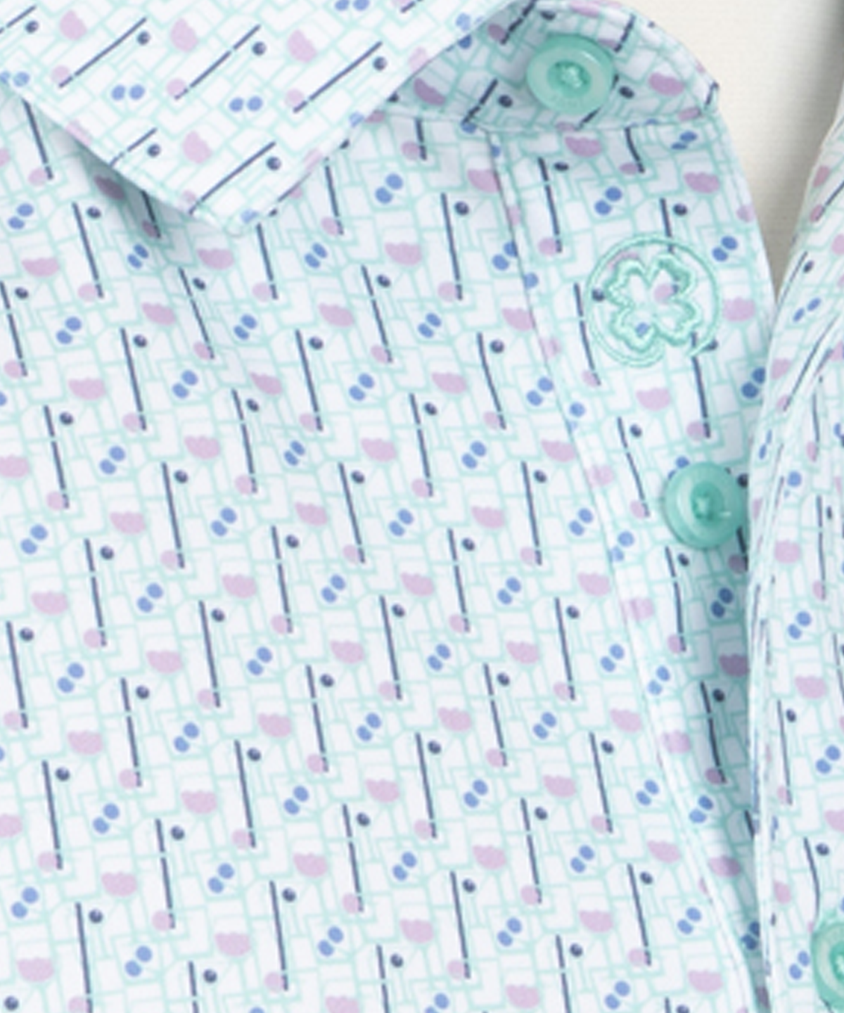 Performance Happy Hour Print Jersey Polo