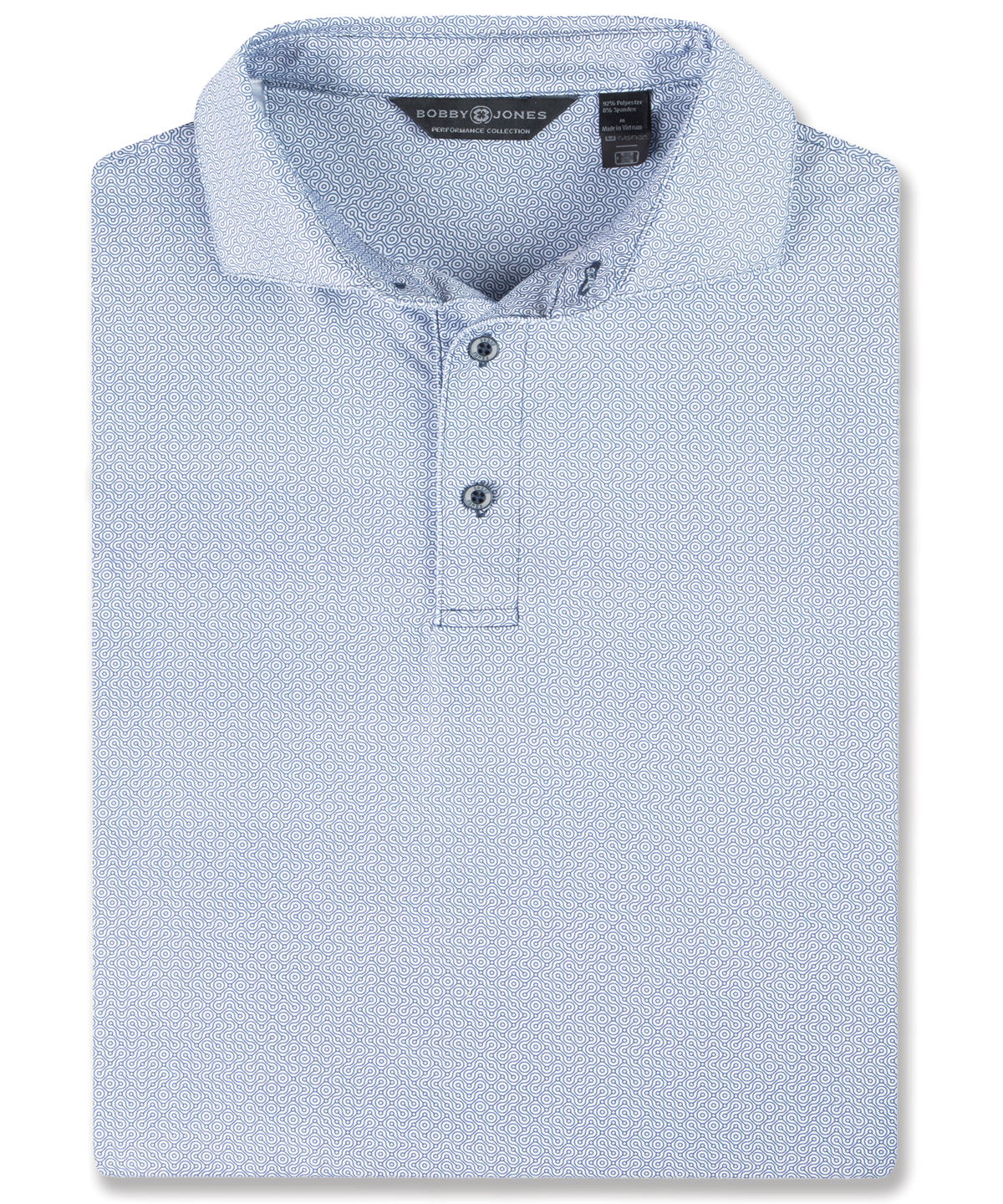 Performance Cyber Print Jersey Polo