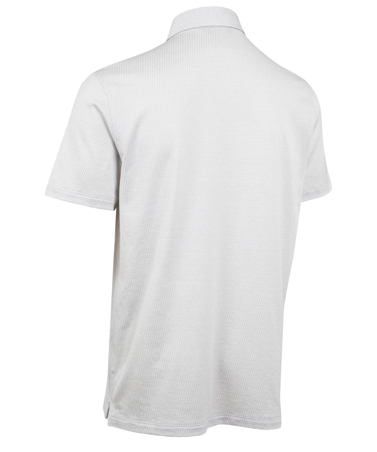 Heritage Cortina Micro Grid Jacquard Italian Cotton Short-Sleeve Polo