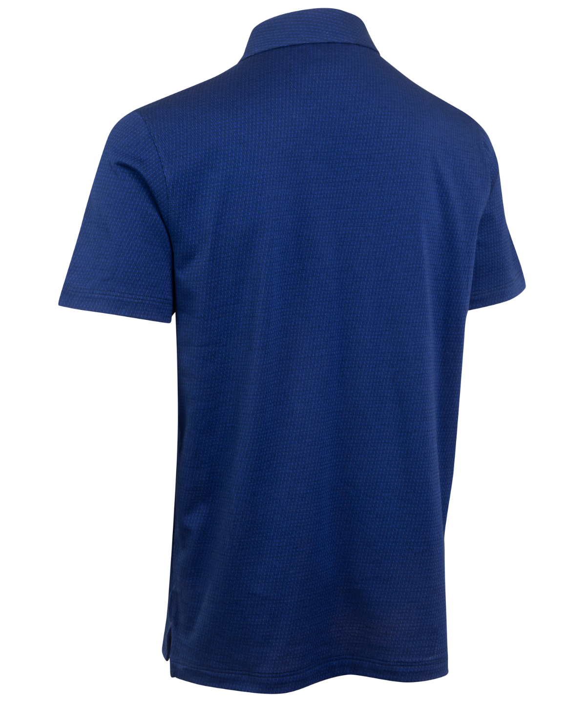 Heritage Cortina Micro Grid Jacquard Italian Cotton Short-Sleeve Polo