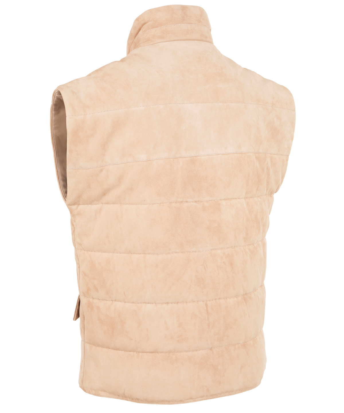 Quilted Suede Vest