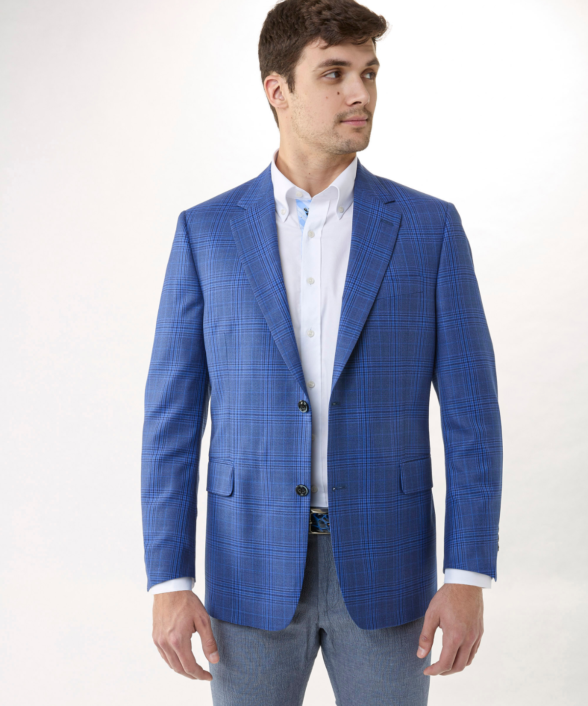 Signature Wool Plaid Sport Coat
