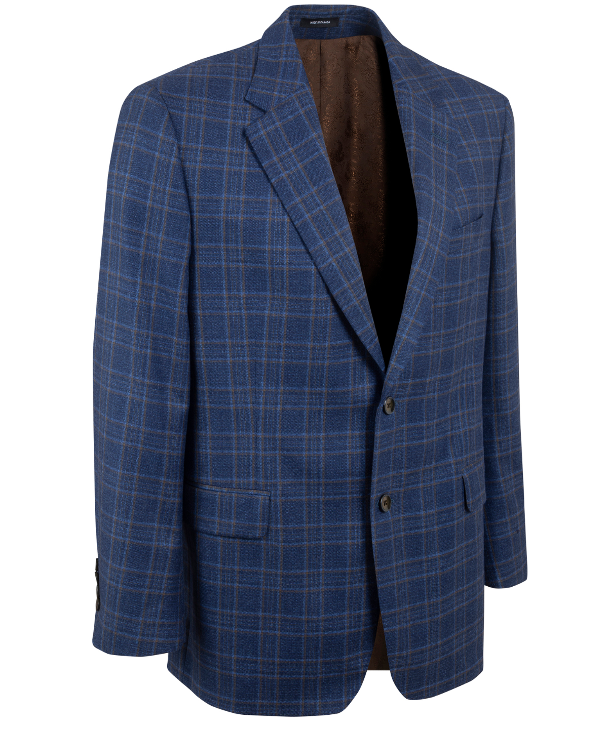 Signature Men's Plaid Sport Coat