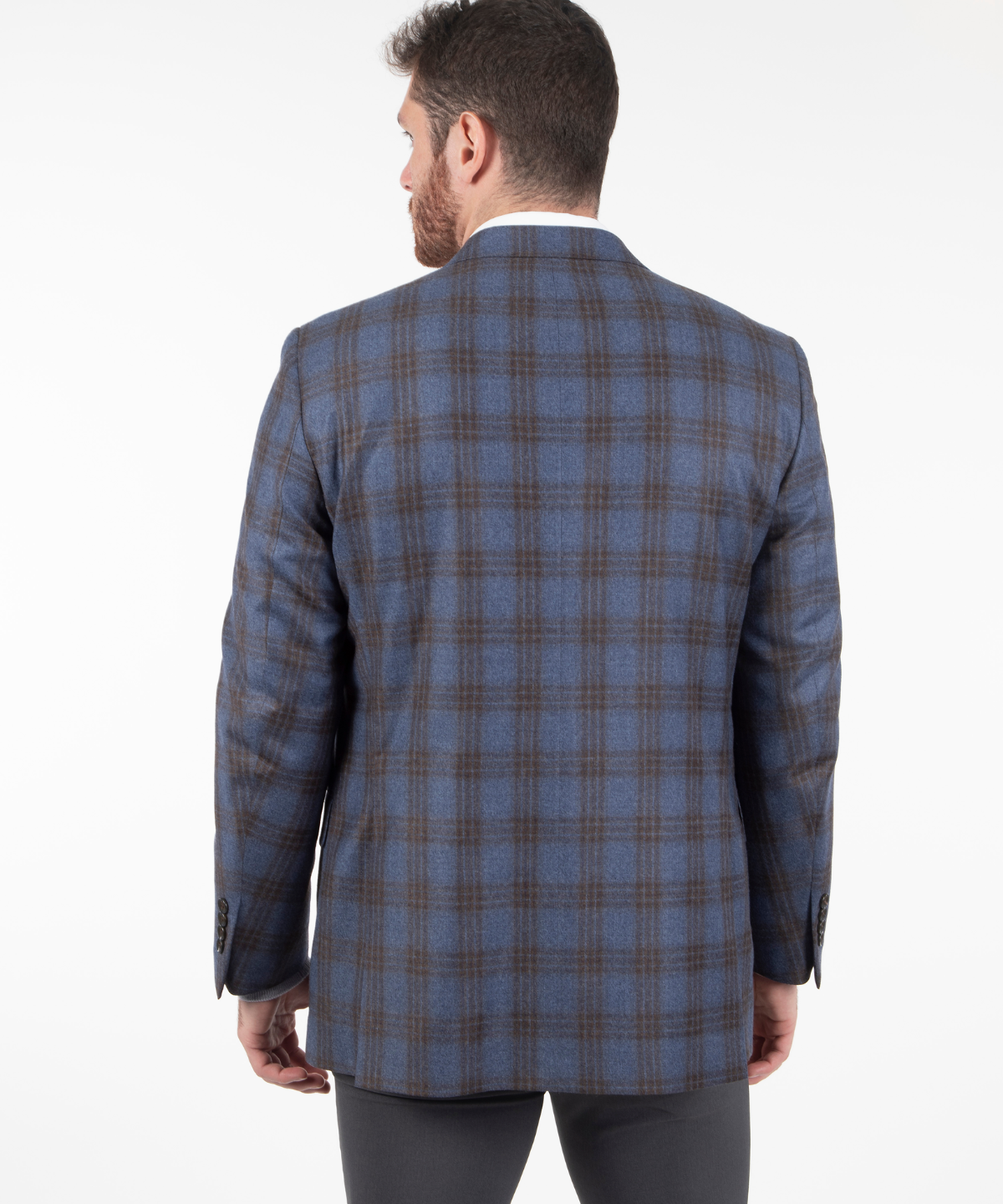 Signature Men's Plaid Sport Coat