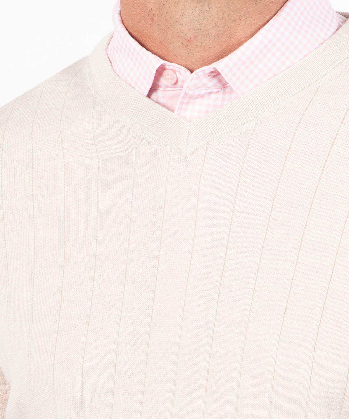 Signature Merino V-neck Pullover Sweater