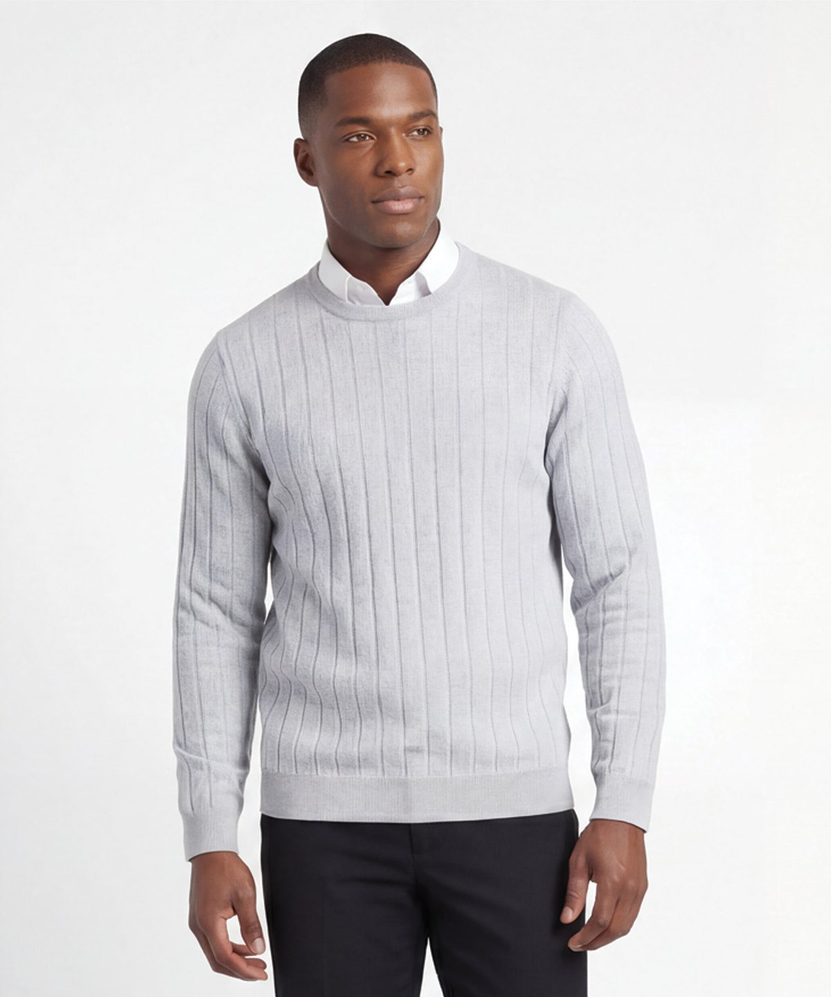 Signature Merino Crew Neck Pullover