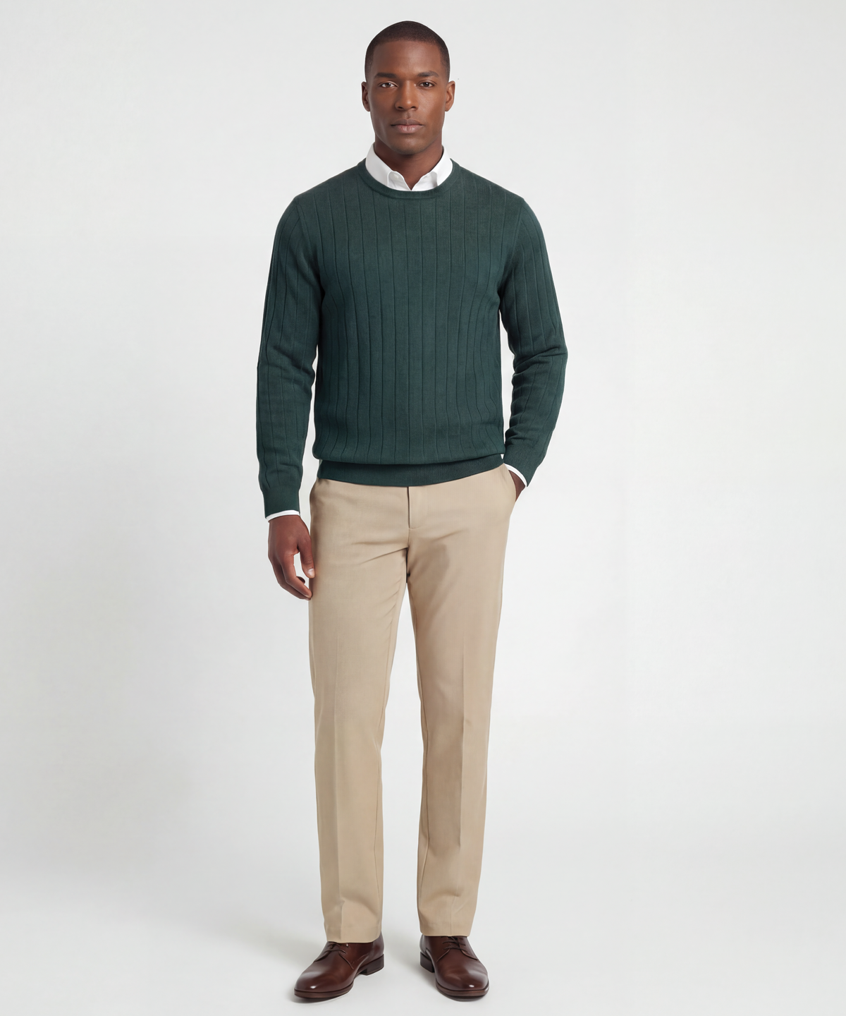 Signature Merino Crew Neck Pullover