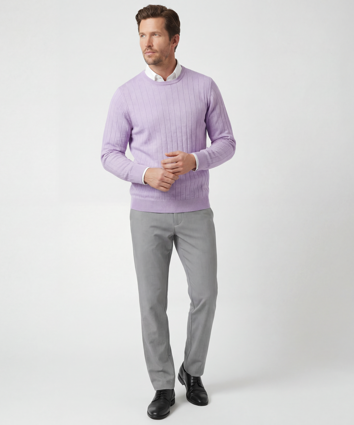 Signature Merino Crew Neck Pullover