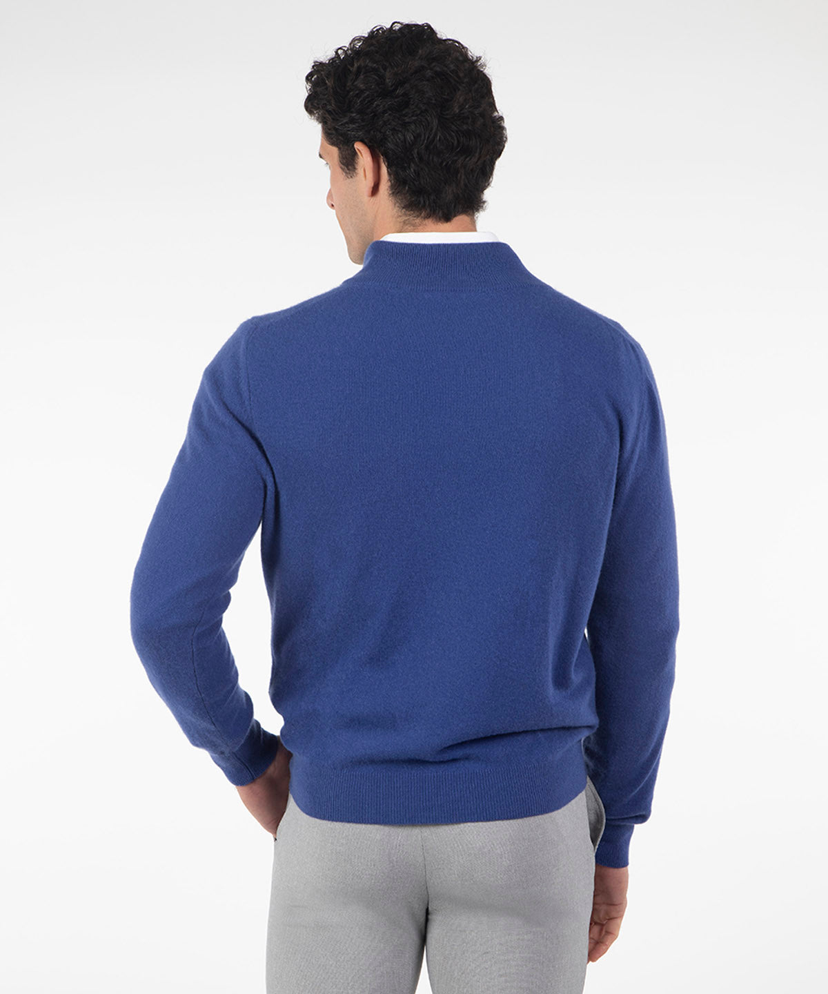 Heritage Italian Full-Zip Cashmere Cardigan Sweater