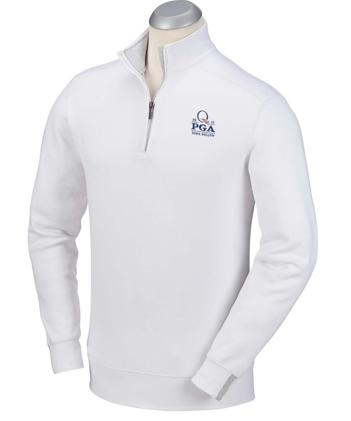 2025 PGA Championship Men&#39;s Signature Leaderboard Pima Cotton Quarter-Zip Pullover
